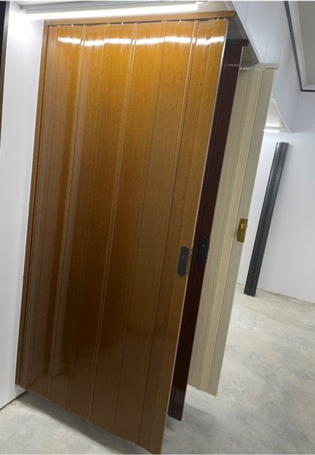 11mm thickness PVC folding door